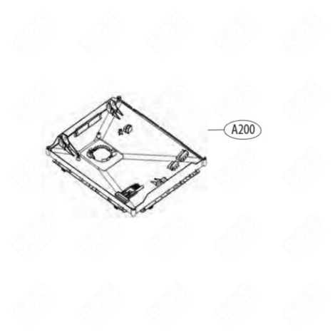 BASE (REPÈRE A200) MACHINE À LAVER, LAVE-LINGE - AAN76769515