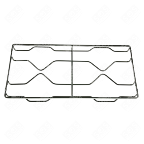 GRILLE 2 FEUX NOIRE ROBOT MÉNAGER - C00033470