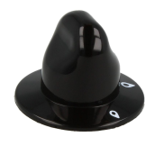 Bouton feux gaz noir tables 60-90