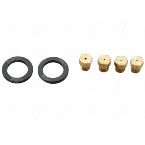 KIT INJECTEURS G30-29 MBAR PLAQUE DE CUISSON - 481010464651