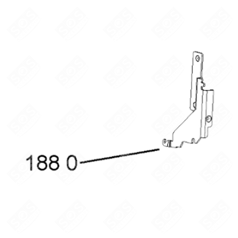 CHARNIERE DROIT, STANDARD LAVE-VAISSELLE - 481010519783
