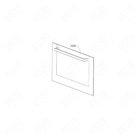 PORTE ASS. 831 C+ WP IXL PHX FOUR MICRO-ONDES - 481010591901