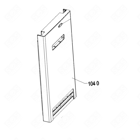 PORTE REFRIGERATEUR SIX/MG FRIGO, RÉFRIGÉRATEUR, CONGÉLATEUR - 481010583165