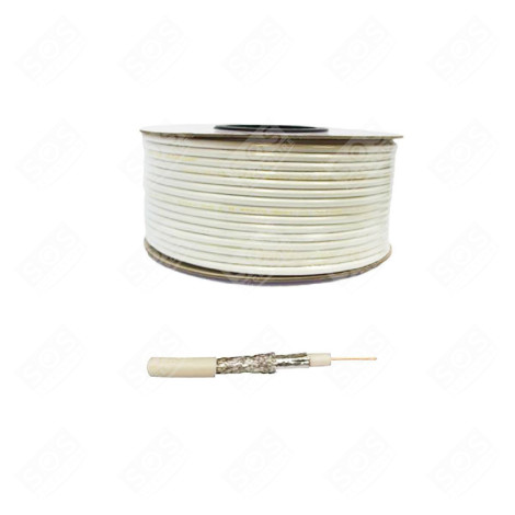 BOBINE DE CÂBLE INTÉRIEUR 17DB (L100M) TÉLÉVISION - 17VATCCLAPH1