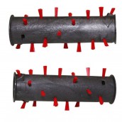 Brosse, embout rotatif