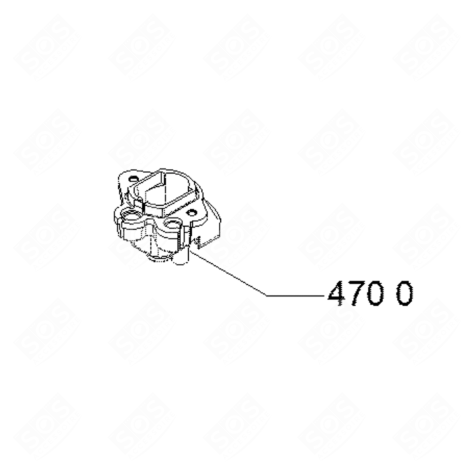 SUPPORT INJECTEUR AUX PLAQUE DE CUISSON - 481010539930