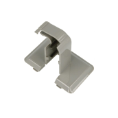 Cache charniere gris mg droit