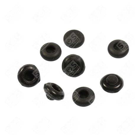 LOT DE 4 PIEDS SUPPORTS DE TASSE EN CAOUTCHOUC DIVERS PETIT MÉNAGER - 481231028036, C00373664