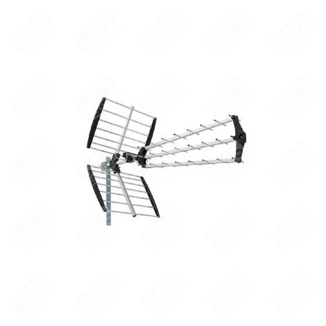 ANTENNE UHF TRI-NAPPE LTE700 TÉLÉVISION - SER4348