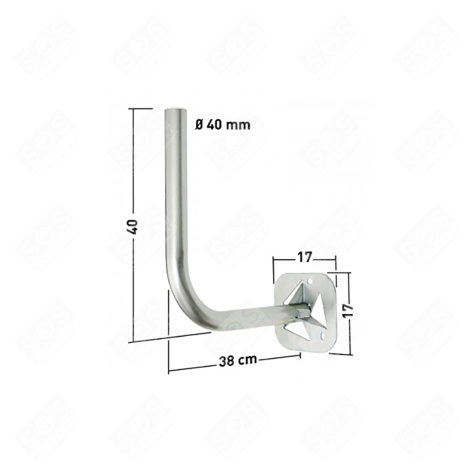 BRAS DE DEPORT MURAL TÉLÉVISION - 1940