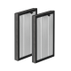 FILTRES À PARTICULES HAUTE DENSITÉ PURIFICATEUR, HUMIDIFICATEUR - 3400876