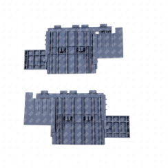 Ensemble panier réglable, Unité de réglage gauche droit