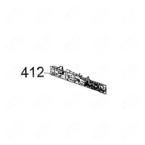 MODULE (REPÈRE 412) MACHINE À LAVER, LAVE-LINGE - 19900058