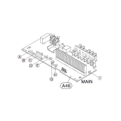 Platine principale (repère A46)