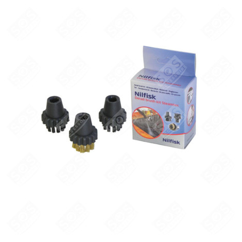 JEU DE BROSSES STEAMTEC D'ORIGINE NETTOYEUR VAPEUR - 303000420