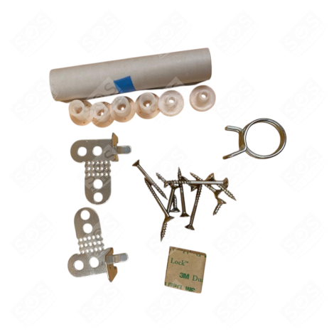 KIT GLISSIÈRES POUR FAÇADE LAVE-VAISSELLE - 1784430218