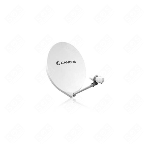 PARABOLE FIBRE 55CM BLANCHE TÉLÉVISION - 140863