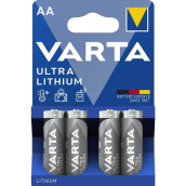 Piles ultra lithium aa