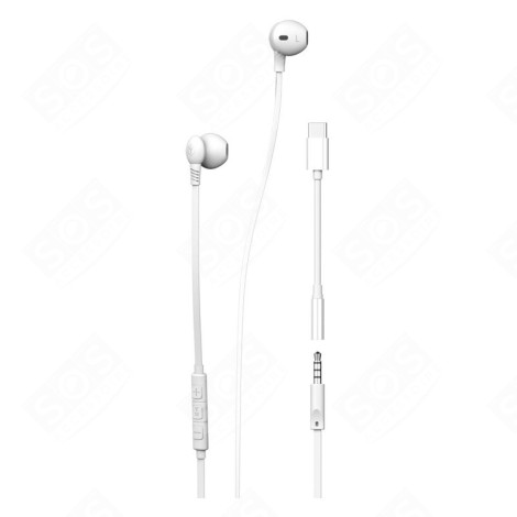 ECOUTEURS AVEC ADAPTATEURS D'ORIGINE TÉLÉPHONIE, SMARTPHONE - R483256