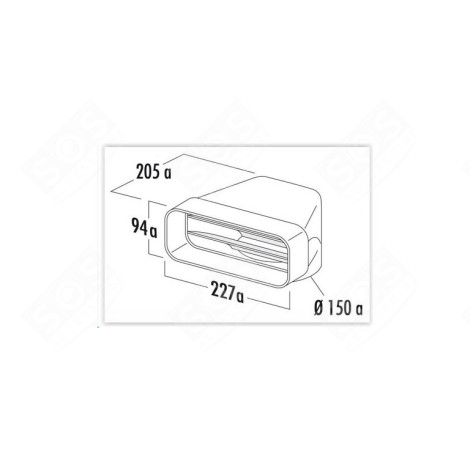 ADAPTER COIN D'ORIGINE HOTTE - 906405