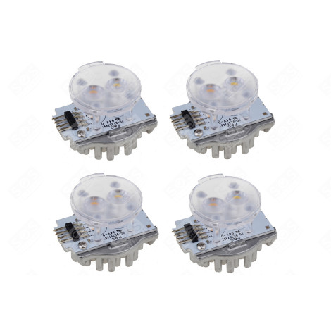 KIT D'ECLAIRAGE DUALUX - SPOT - 4PCS D'ORIGINE HOTTE - 906310