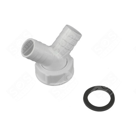 JONCTION 3/4 + 2 X 20MM D'ORIGINE LAVE-LINGE - 10006179