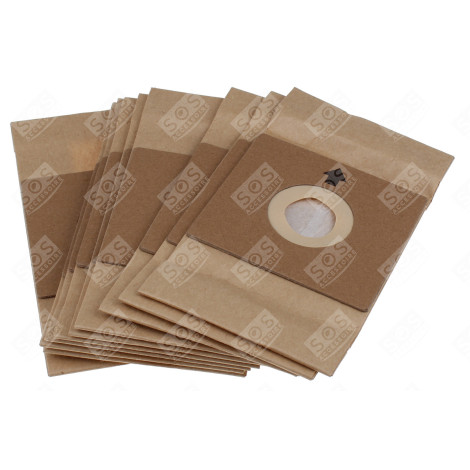 LOT DE 10 SACS D'ORIGINE ASPIRATEUR - DO1033SSET2