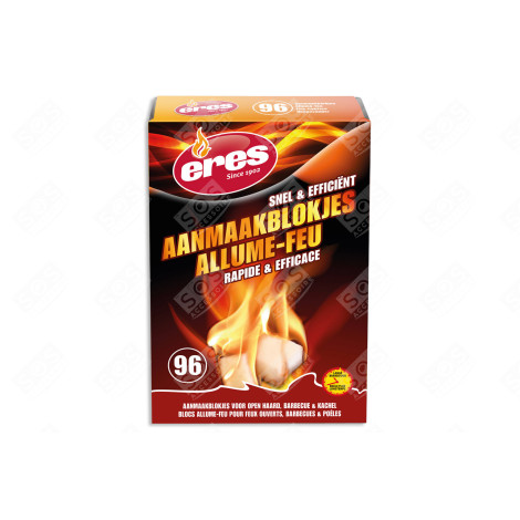 ALLUME-FEU 96 P. POUR POELE POÊLE À BOIS, CHEMINÉE - ER11722