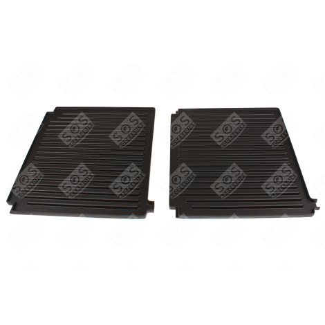 JEU DE PLAQUES GRILL D'ORIGINE GAUFRIER, CROQUE-MONSIEUR - 2GR003