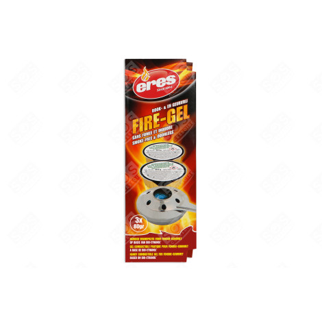 FIRE-GEL COUPELLES (PAR 3) D'ORIGINE ACCESSOIRES ET ENTRETIEN - ER12535
