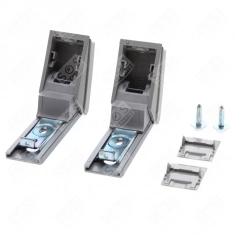 KIT DE RÉPARATION POIGNÉE INOX D'ORIGINE FRIGO, RÉFRIGÉRATEUR, CONGÉLATEUR - 9590190, 9590124