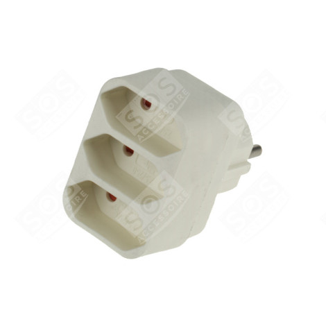 FICHE DOMINO TRIPLE ÉLECTRICITÉ, DOMOTIQUE - 40009