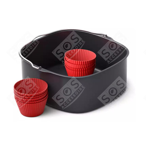 SET DE CUISSON XXL D'ORIGINE FRITEUSE, AIRFRYER - 8720389025372