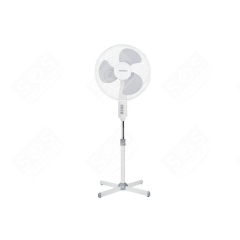 VENTILATEUR Ø 40 CM - RÈGLABLE EN HAUTEUR 120 CM BLANC D'ORIGINE DIVERS PETIT MÉNAGER - VPL40B4W