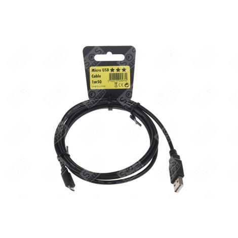 CÂBLE MICRO USB - 1M50 D'ORIGINE INFORMATIQUE - X002577
