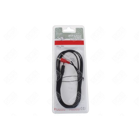 CÂBLE JACK3.5MM/2RCA-1M50 D'ORIGINE TÉLÉVISION - 721525