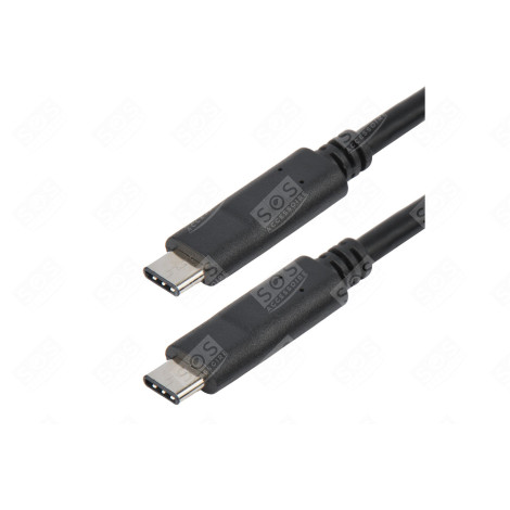 CABLE USB-C - 2M NOIR D'ORIGINE INFORMATIQUE - 722402