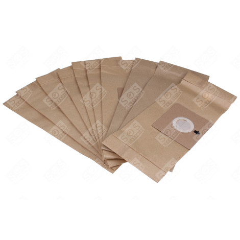 LOT DE 10 SACS D'ORIGINE ASPIRATEUR - DO7253SSET2
