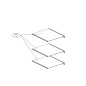 Clayette, étagère (repère 75)