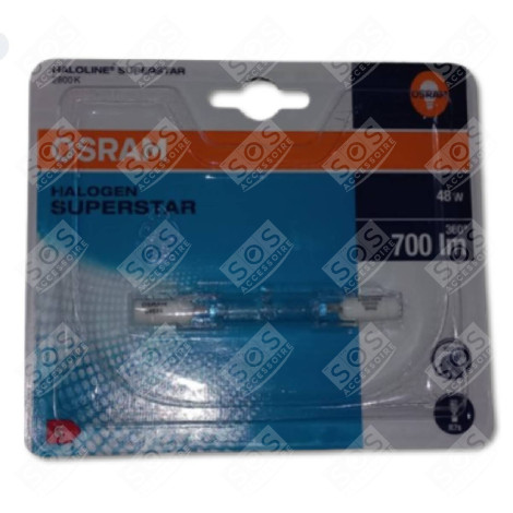 LAMPE HALOGÈNE D'ORIGINE 78 MM FOUR, CUISINIÈRE - 00174136, 00157312