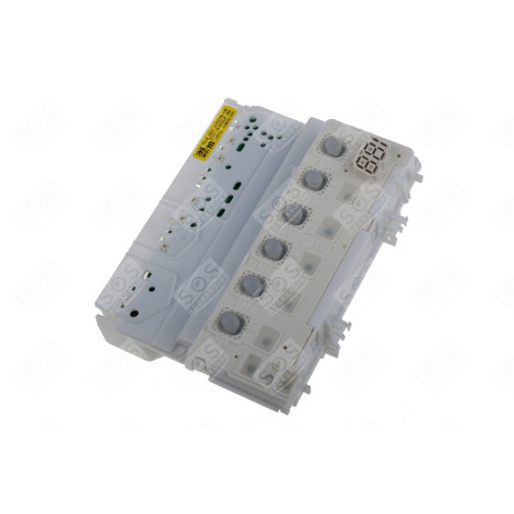 CARTE ÉLECTRONIQUE, MODULE DE COMMANDE D'ORIGINE D'ORIGINE MACHINE À LAVER, LAVE-LINGE - 00655545