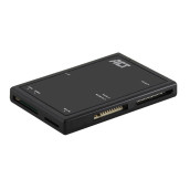 Act ac6370 lecteur de cartes usb 3.2, sd/microsd/sdhc, noir