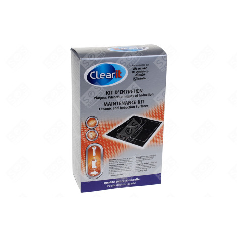 KIT D'ENTRETIEN VITROCÉRAMIQUE ET INDUCTION D'ORIGINE FOUR, CUISINIÈRE - 74X8596