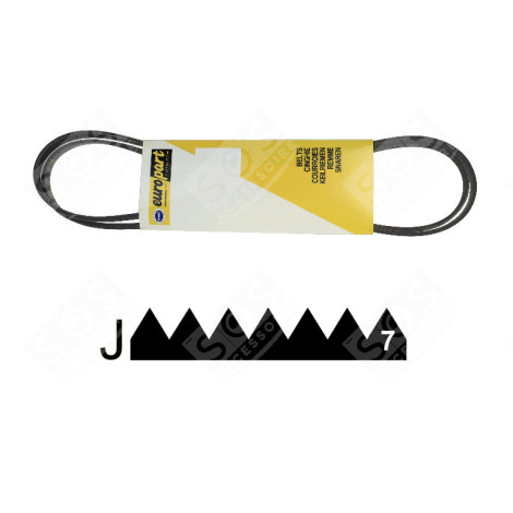 COURROIE POLY-V 1992 J7 MACHINE À LAVER, LAVE-LINGE - 001992J7