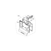 Assemblage de grille, ventilateur (repère 332A)