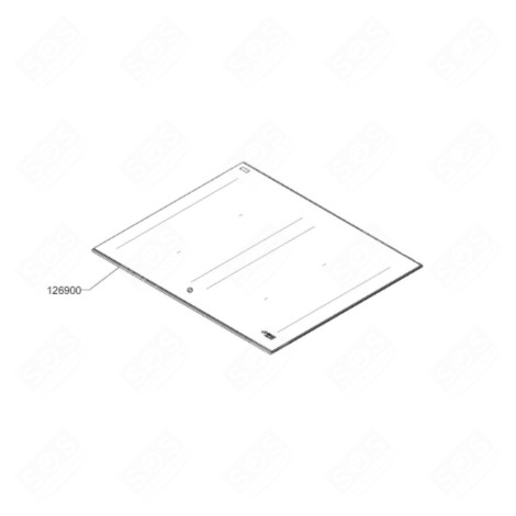 DESSUS VITROCÉRAMIQUE FOUR, CUISINIÈRE - 695617805