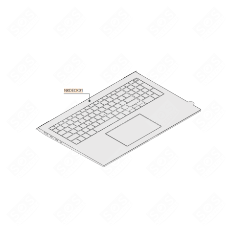 CLAVIER (REPÈRE NKDECK01) INFORMATIQUE - AFP76430003