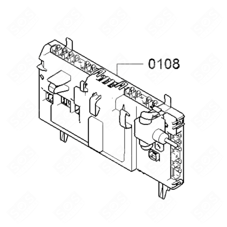 MODULE DE PUISSANCE PROGRAMMÉS D'ORIGINE SÈCHE-LINGE - 00630235