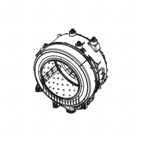 BLOC LAVEUR MACHINE À LAVER, LAVE-LINGE - 2500705400