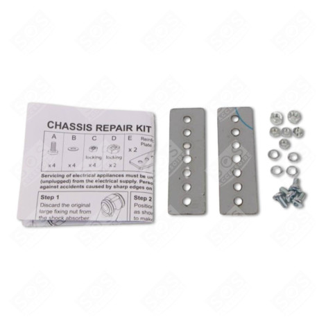 KIT DE RÉPARATION CHASSIS D'ORIGINE LAVE-LINGE - C00535888